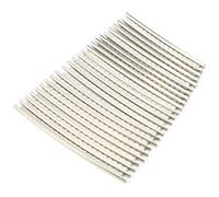 Tyenaza 24Pcs Guitar Fret Wire Set, Cupronickel for Fender/Gibson Replacement Accessories 2.7mm, Playing Accessories Fit for Electric Guitars Fret Wire