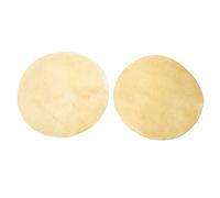 Tyenaza 2Pcs 42cm Buffalo Hide Drum Skin, Drum Head for Bongo Conga African Drum