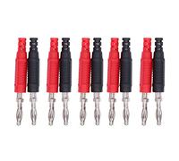 Tyenaza 5Set Lantern Banana Plug, Male Insulated Banana Socket DIY Connectors for Welding Machinery