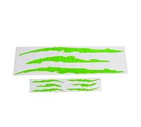 Tyenaza Car Hood Decal Sticker, 2Pcs Car Hood Cover Sticker Claw Mark Style Universal Engine Bonnet Decal for Vehicle(green)