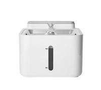 Tyenaza Cat Water Fountain, Far Infrared Sensor Water Discharge Wireless Automatic Cat Water Dispenser for Cats Dogs