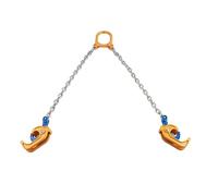 Tyenaza Chain Drum Lifter, 0.5T Load Capacity Vertical Drum Lifter Chain Sling Drum Handling Equipment for Extra Attachment Options Forklift, Crane, Jib Boom, Chain Lifter