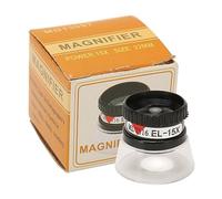 Tyenaza Cylindrical Magnifying Glass, 15X Magnification Compact Light Cylindrical Magnifier for Reading Jewelry Watchmaker