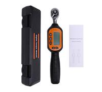 Tyenaza Digital Torque Wrench with Backlit Display, ±2% CW/±2.5% CCW Accuracy, Peak/Tracking/Preset Mode, Beeper Alarm, 4 Units, Reversible Ratchet Head for Car Repair, Mechanical (EWM-D-30)