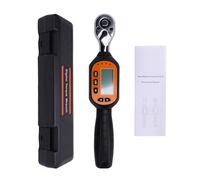 Tyenaza Digital Torque Wrench with Backlit Display, ±2% CW/±2.5% CCW Accuracy, Peak/Tracking/Preset Mode, Beeper Alarm, 4 Units, Reversible Ratchet Head for Car Repair, Mechanical (EWM-D-60)