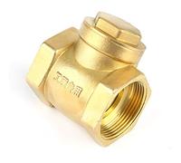 Tyenaza DN40 Brass Non Return Swing Check Valve 232PSI Prevent Water Backflow for Water Systems