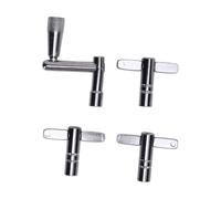 Tyenaza Drum Keys, 3-Pack Universal Drum Tuning Key with 1 Continuous Standard Motion Speed Key Percussion Hardware Tool for Tuning Drums
