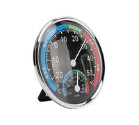 Tyenaza G101 Temperature Humidity Tester, Humidity Detector Thermometer Multifunctional Hygrometer -20℃~50℃ (Black)