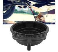Tyenaza Gallon Antifreeze Drain Pan, Durable HDPE Construction, 10L Spill Proof Design for Auto Shops and Garage