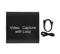 Tyenaza HDMI Video Capture, HD Live USB to HDMI with Loop Out Capture Card