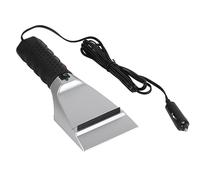 Tyenaza Heated Car Scraper, 12V Auto Heated Snow Shovel Electric Windshield Ice Scrapers Universal Car Ice Scraper for Vehicles, Trucks, SUVs Windshield