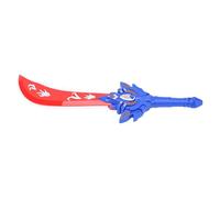 Tyenaza Kids Light Up Sword 57cm Length Interactive Sound and Light Toy Sword for Kindergarten Performance Parent Child Interaction