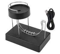 Tyenaza Kinetic Art, Perpetual Motion Machine Desk Toy Automatic Swinging Rolling Ball Science Physics Gadget for Home Office Desktop