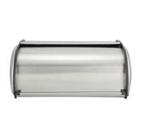 Tyenaza Kitchen Storage Box, Bread Bin Cake Simple HighGrade Frosted Stainless Steel for Bread Cake Bin Container