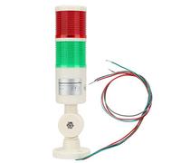 Tyenaza LED Warning Light, DC 24V LED Flashing Signal Tower Light Bright Bulb Industrial Caution Alarm Lamp, Foldable Alarm Light for Boat,Machine Tool, Automotive Lighting Residential Area