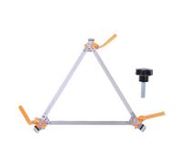 Tyenaza Measuring Tool Tripod Leg Stand Aluminum Alloy Mobile Support with Swivel Wheels for Level Theodolite Total Station Scanner