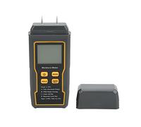 Tyenaza Pin Type Digital Moisture Meter 4 Measurement Modes Backlight LCD Display Auto Power Off for Wood Paper Wall Floor (4 Probes)