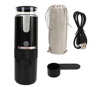 Tyenaza Portable Coffeemaker Machine, Mini Handheld Coffee Machine Cordless Type C Rechargeable Auto Mini Coffeemaker, for Travel Camping
