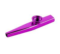 Tyenaza Portable Metal Kazoo, Diaphragm Mouth Kazoo Mini Flute Musical Instrument for Beginners, Fun Song Games for Families(12 x 2cm)