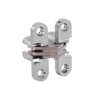 Tyenaza Premium Concealed Hinges, 180° Swing, Rust-Resistant, Smooth & Quiet Operation, Easy Installation, Ideal for Furniture & Doors (43.7mm)
