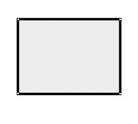 Tyenaza Projector Screen,4K Movie Projector Screen 4:3,HD Foldable and Portable Anti-Crease Indoor Outdoor Projection Video Projector Screen for Home, Party, Office, Classroom(72Inch)