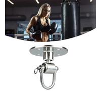 Tyenaza Punching Bag Mount Hanger Iron Mount Hook, Swivel Easy Installation Ceiling Boxing Accessory, for Home Gym Workout