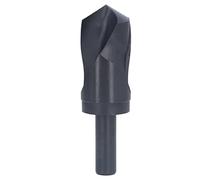 Tyenaza Reduced Shank Drill Bit, 3/4in High Speed Steel Black Twist Drills Bits 118° Incisive Angle 45mm