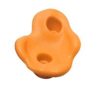 Tyenaza Rock Climbing Holds, 10PCS Holds PE Ergonomic Comfortable Hand Feeling Climbing Rock Wall Grips for Indoor Outdoor (Naranja)