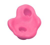 Tyenaza Rock Climbing Holds, 10PCS Holds PE Ergonomic Comfortable Hand Feeling Climbing Rock Wall Grips for Indoor Outdoor (Rosa)