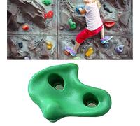 Tyenaza Rock Climbing Holds, 10PCS Holds PE Ergonomic Comfortable Hand Feeling Climbing Rock Wall Grips for Indoor Outdoor (Verde)