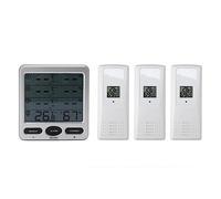 Tyenaza Room Hygrometer Thermometer, Wireless Highly Accurate Measurements Electric Hygrometer Thermometer for Home Baby Room