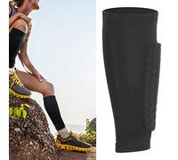 Tyenaza Sport Calf Sleeve, Outdoor Sport Leg Guard Anticollision Basketball Calf Sleeve Guard Protective Gear Black (M)