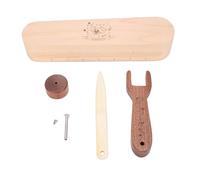 Tyenaza Tailors Clapper Seam Roller Set, Multifunctional Beechwood Quilting Seam Roller Presser Tool for Sewing Ironing