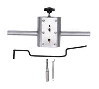 Tyenaza Wall Wiring Machine,Cable Pulling Tool for 3-8mm Cable Silver | 10mm Drill Adapter ElectricalCable Hidden Pipe Threading Device for 3-8mm Cable Silver for Hydroelectric Wiring