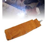 Tyenaza Welding Electrode Storage Pocket Flame Retardant Leather Welding Rod Storage Container