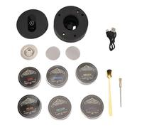 Tyenaza Whiskey Smoker Kit, Electric Cocktail Smoker Kit with Wood Chips Rechargeable Whiskey Drink Smoker for Bar Home Party