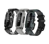 Tyeyober 3 Pack Ace 3 Straps Compatible with Fitbit Ace 3 Watch Bands for Kids Children Colorful Skin-Friendly Fitbit Ace 3 Watch Wristband Bracelet Replacement Accessory for ACE3