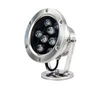 tyfuture Submersible LED Underwater Light Underwater Spot Lights IP68 Waterproof Fountain Light Low Voltage AC12/24V Pond Light for Home Garden Waterfall Patio Pool Area Lighting (Color : Red, Size