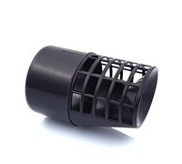 TYGERIX® Universal 60 mm Flue Exhaust Terminal for Condensing Boilers | Innovative Anti-Drip System for Boiler Condensation Recovery | Evacuator with Black Polypropylene Grid | Certified