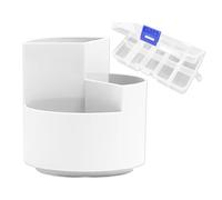 TYGFRT 1 Piece Makeup Brush & Storage Shelf, Desk Pen Holder, Stationery Storage Rack