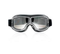TYGFRT 1 Piece Retro Windproof Goggles - Motorcycle Glasses Accessory (Brown)