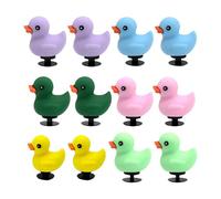 TYGFRT 12 Pieces Of Little Yellow Duck Hole Shoe Buckles, Diy Animal Decoration Buckles, Cartoon Beach Shoe Buckles, Cute Sandals Decoration Buckles.