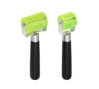 TYGFRT 2 Pieces of Green Silicone Rollers, Silencer Roller, Car Soundproofing Pad Installation Tool, Roller Tool, Hand Roller, Multifunctional Silicone Roller, Practical Tool