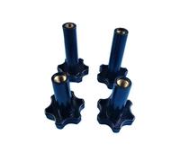 TYGHBNM M8 Plastic Screw Nuts, Accessories 2 Short + 2 Long Total 4 Pieces, Compatible For VEVOR, Ice cream machines screws