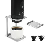 TYGHF Pour over Dripper Stand，Portable &Foldable Espresso Machine Stand，Office coffee stand with base，Suitable for office, home, camping