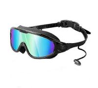 Tyglobal Swim Goggles, Wide View Anti Fog&UV Swimming Goggles fiuling,x White Transparent