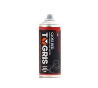 Tygris Gloss Red Paint Spray Paint - Premium quality paints. Acrylic-based top-coat paints and for a professional finish on most substrates with exceptional ease of use.