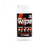 Tygris HW101 Anti-Bacterial Hand Wipes Tube - 110 Extra Strong Disposable Wipes - Kills 99.9% of Germs - Handy Portable Surface & Hand Cleaning Wipes - Travel, Home, Office