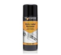 Tygris R267 Sticky Label & Adhesive Remover Spray - High Penetrating Formula Dissolves Glue, Sticky Tape & Residue - Safe on Most Surfaces - Easy Removal Spray for Labels, Stickers & Adhesive Marks