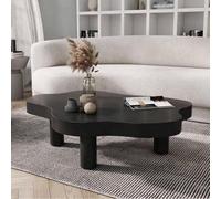 TYHAYJYK Cloud shaped coffee tables, low coffee table, cloud shaped coffee table,for living room, irregular coffee table, modern wooden cloud shaped side table